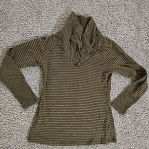 Columbia pullover cotton shirt S